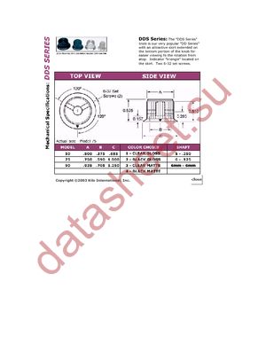 DDS-75-1-6MM datasheet  